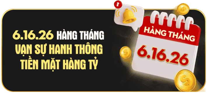 Ưu đãi nạp tiền và hoàn trả hàng ngày